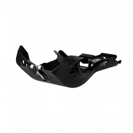Polisport, kryt pod motor Fortress Skid Plate, SHERCO SEF-R 250/350 `12-22, černá barva